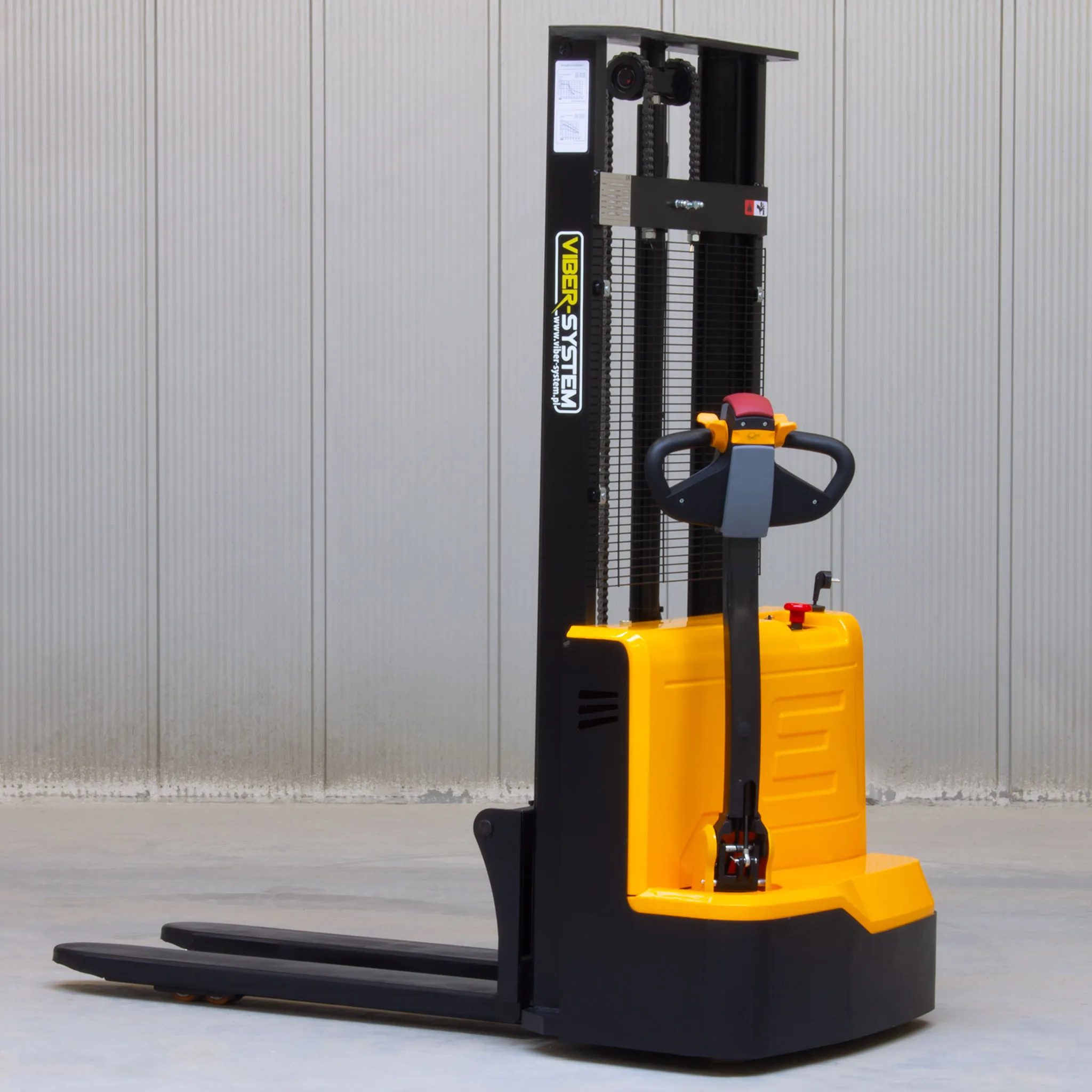 Wózek elektryczny podnośnikowy magazynowy 1500 kg / 3 m (WE1530R) - obrazek 3