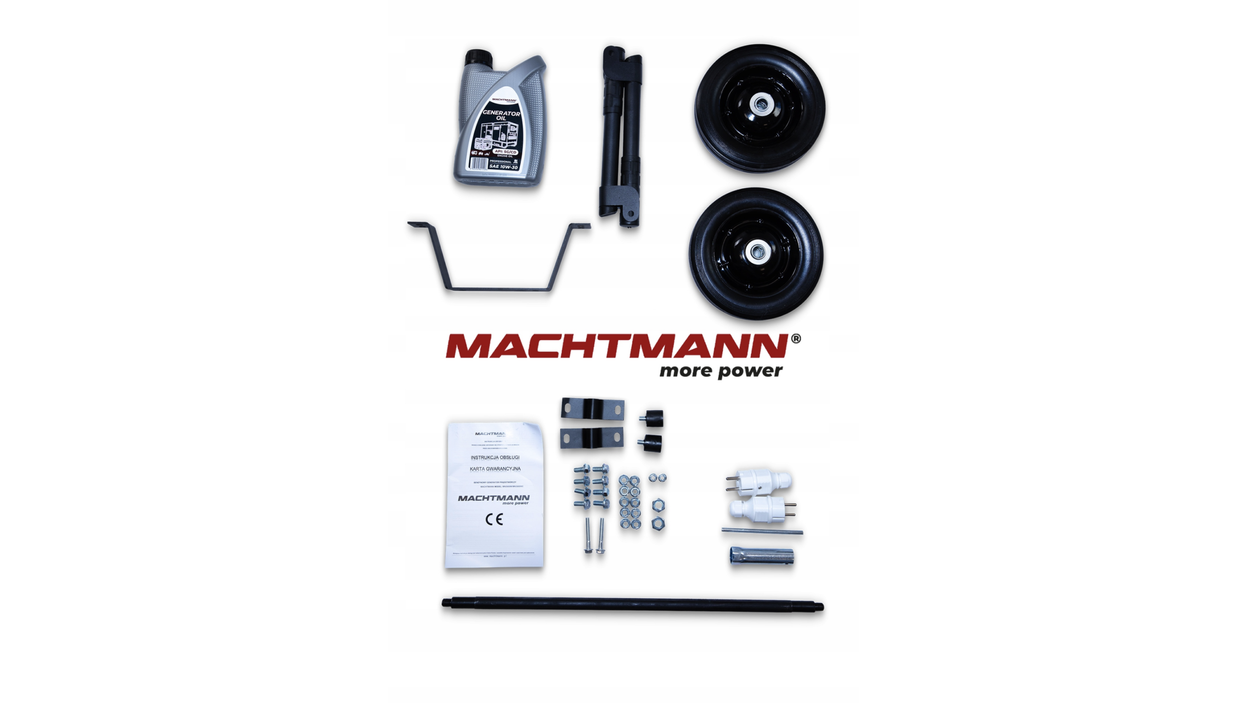 AGREGAT PRĄDOTWÓRCZY GENERATOR 3000W MACHTMANN MN3800WE (MN3800WE) - obrazek 8