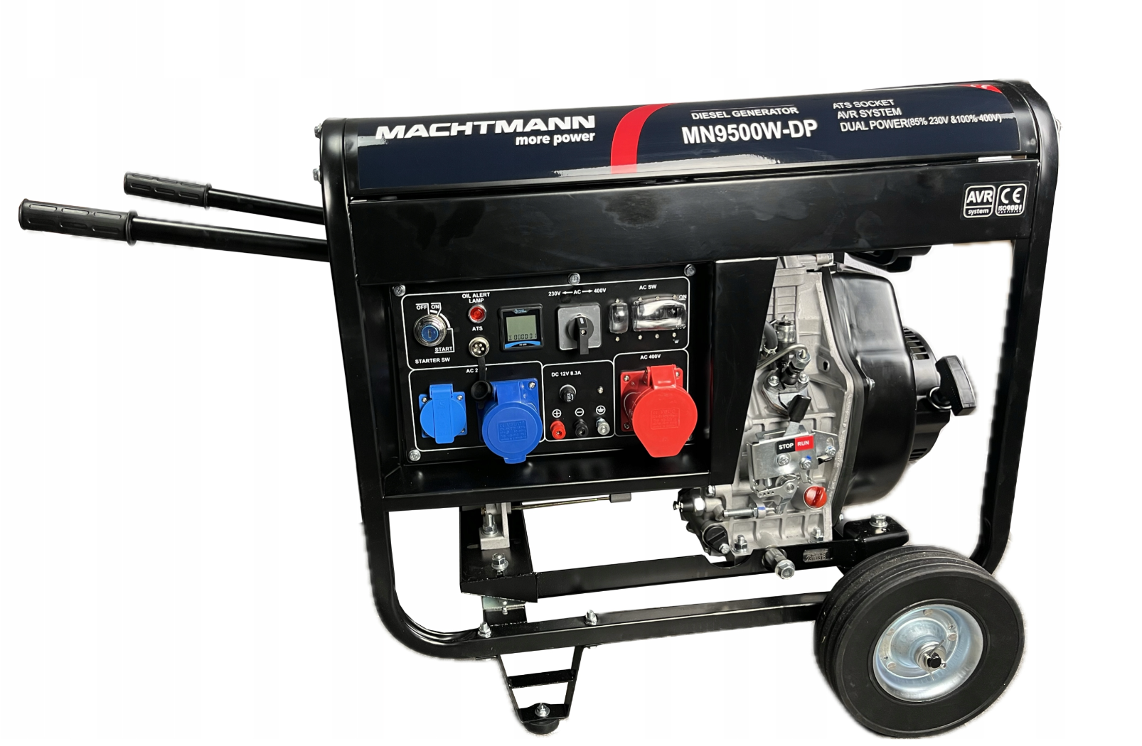 Agregat prądotwórczy MACHTMANN 7KW MN9500W-DP (MN9500W-DP) - obrazek 2