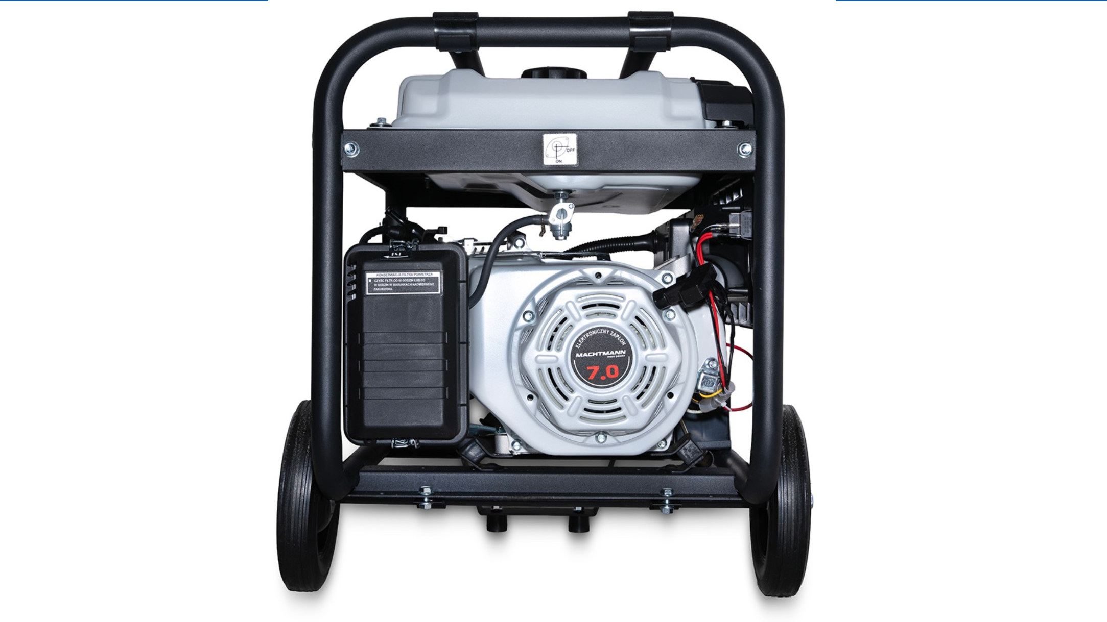 AGREGAT PRĄDOTWÓRCZY GENERATOR BENZYNA 3000W MACHTMANN MN3800W (MN3800W) - obrazek 4