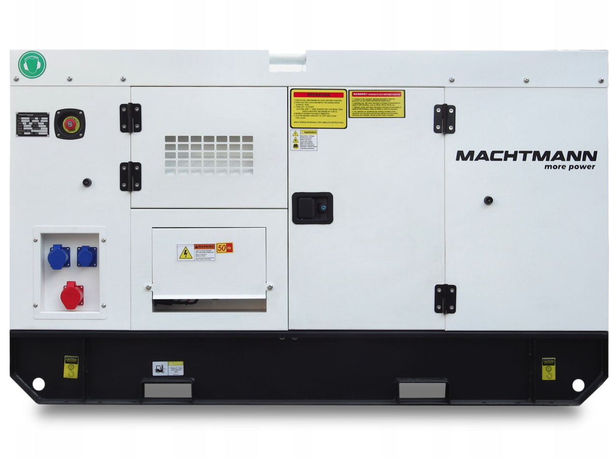 Agregat prądotwórczy MACHTMANN 15kW z silnikiem QUANCHAI MN-15Q (MN-15Q)
