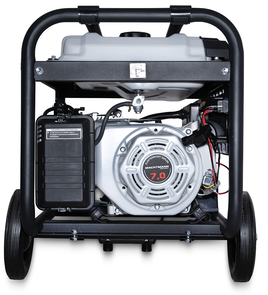 AGREGAT PRĄDOTWÓRCZY GENERATOR BENZYNA 3000W MACHTMANN MN3800W Model 3800W