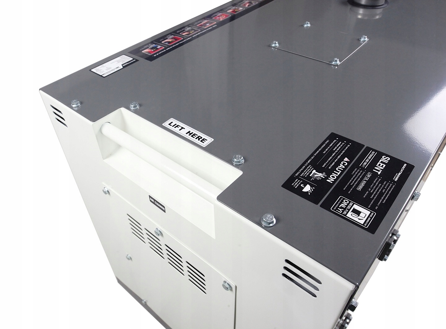 Agregat Prądotwórczy Diesel Machtmann 11000WD ATS 400V 10.6 kVA Trójfazowy Model MN11000WD-ATS