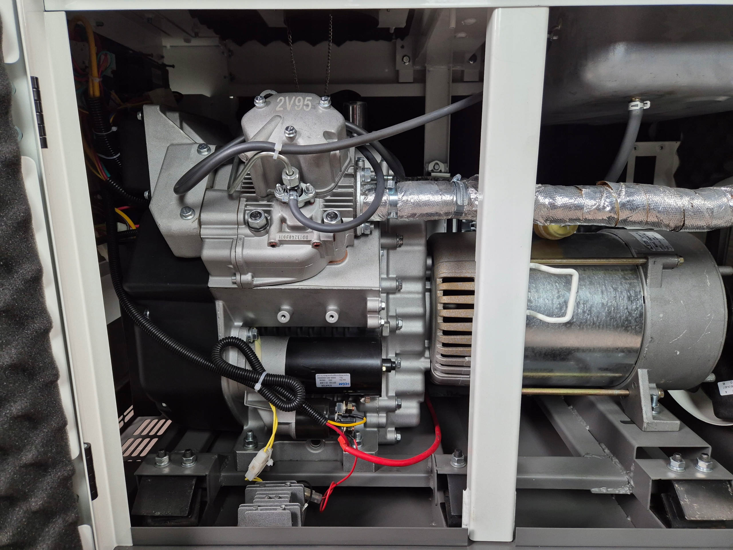 Agregat Prądotwórczy Diesel Machtmann 18000WD ATS 400V 18 kVA Trójfazowy Model MN18000WD-ATS