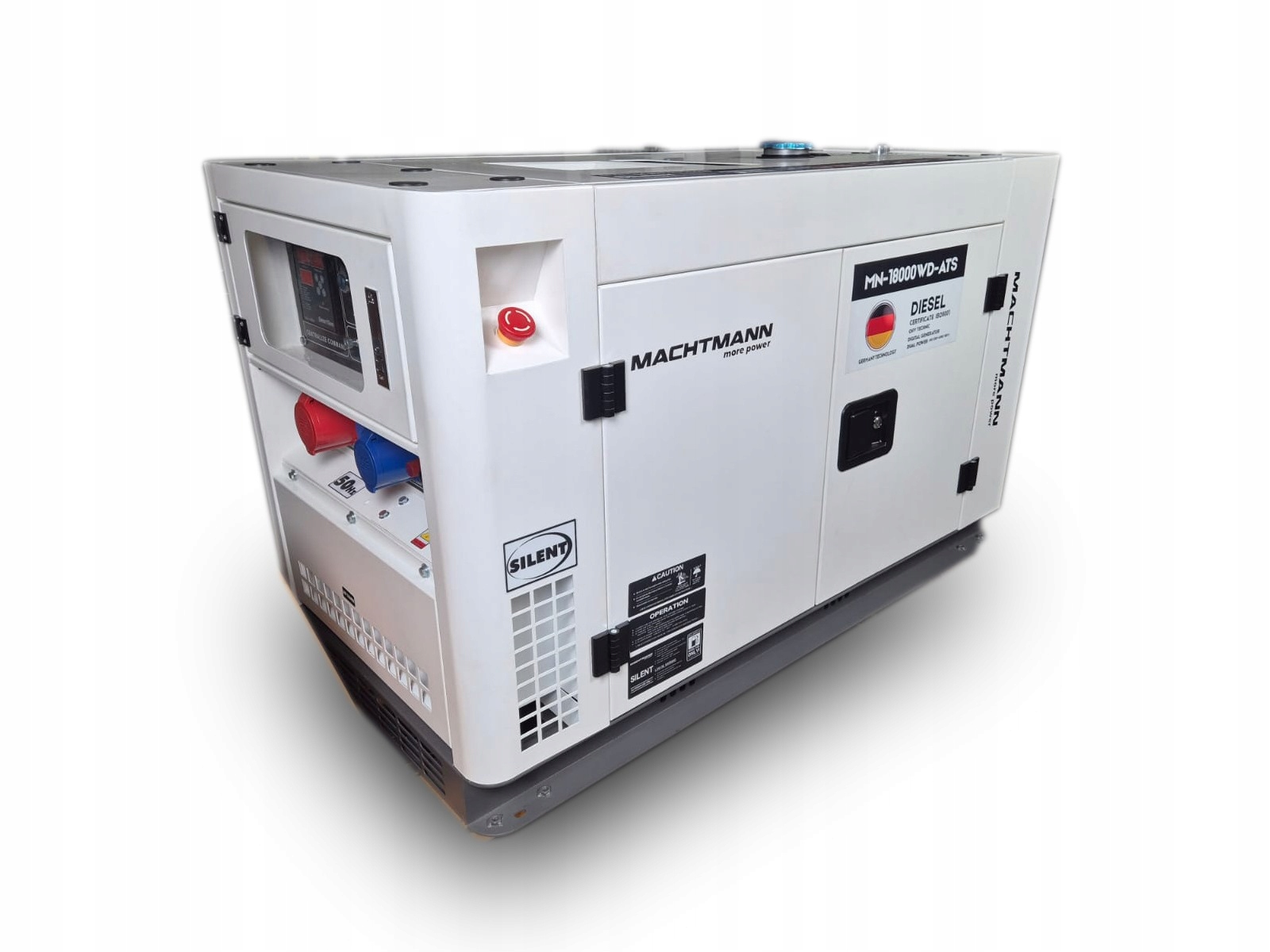 Agregat Prądotwórczy Diesel Machtmann 18000WD ATS 400V 18 kVA Trójfazowy