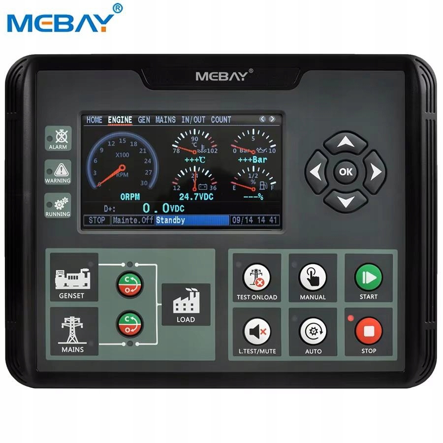 Agregat Prądotwórczy Machtmann 10 kW ATS Trójfazowy Rozruch elektryczny