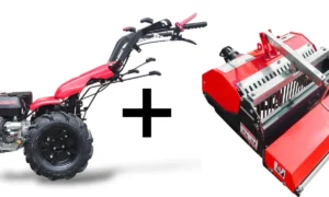 Traktor jednoosiowy Mastercut MC370 15KM z glebogryzarką separacyjną 70cm (MC370GS)