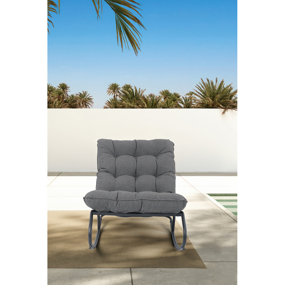 AGAVA FOTEL BUJANY DARK GREY (007081) - obrazek 9