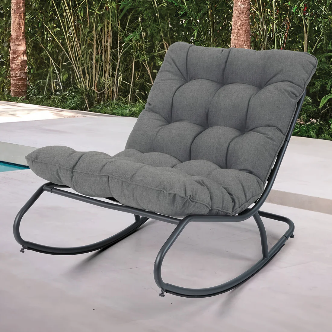 AGAVA FOTEL BUJANY DARK GREY (007081) - obrazek 3