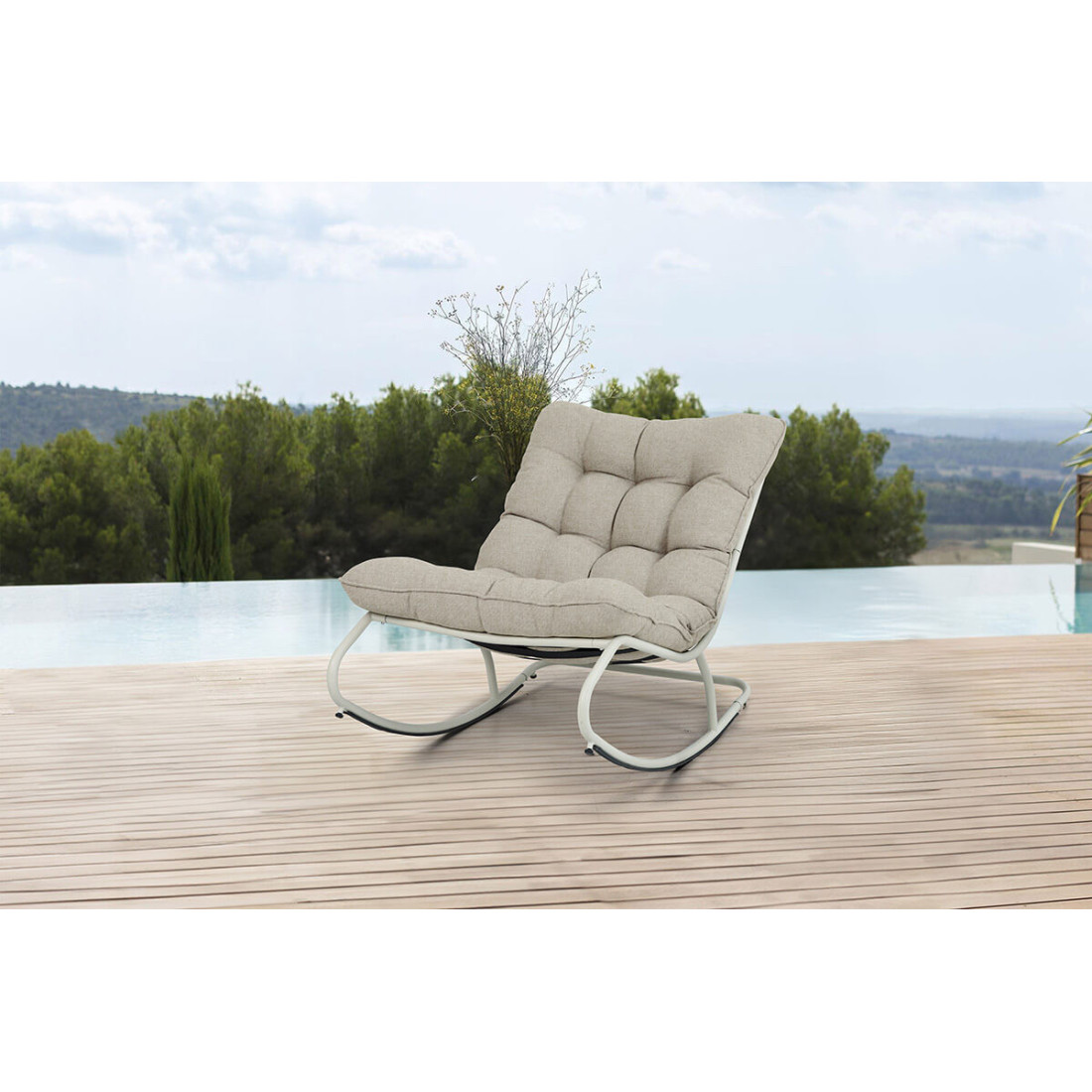 AGAVA FOTEL BUJANY LIGHT BEIGE (007082) - obrazek 3