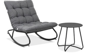 AGAVA+STOLIK ART ZESTAW DARK GREY (007917)
