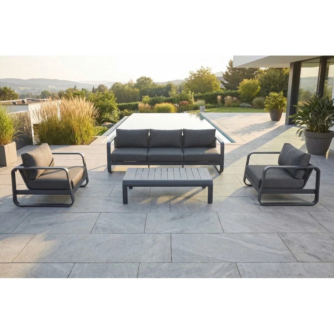ANTALYA CAFFE ZESTAW DARK GREY (008202) - obrazek 3