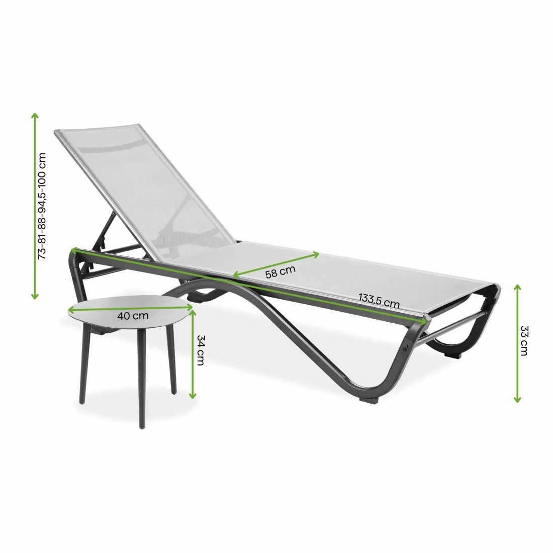 AQUALIS 2+1 ZESTAW GREY (009357) - obrazek 2