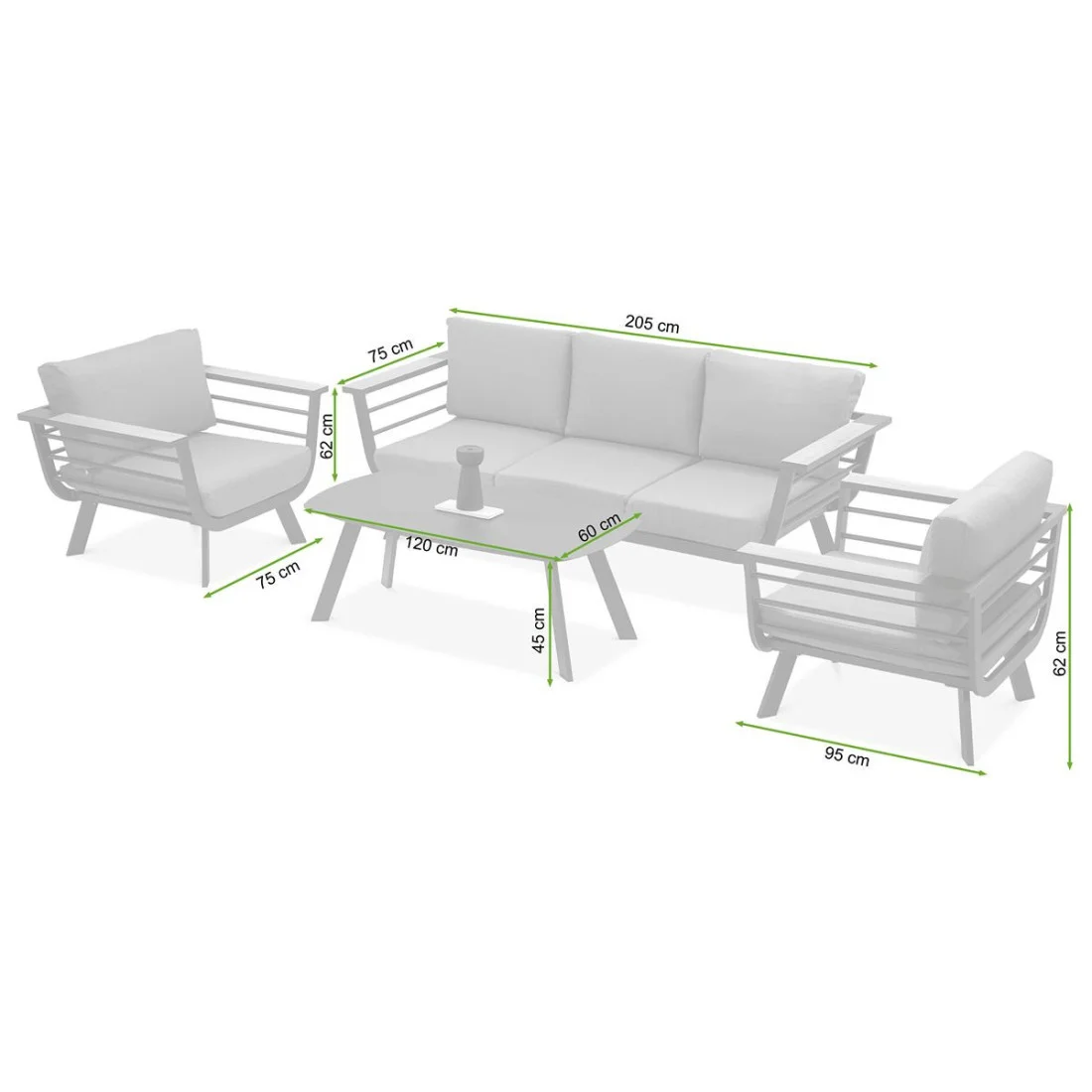 ASPEN CAFFE ZESTAW GREY (006428) - obrazek 17