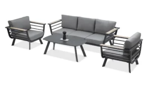 ASPEN CAFFE ZESTAW GREY (006428)