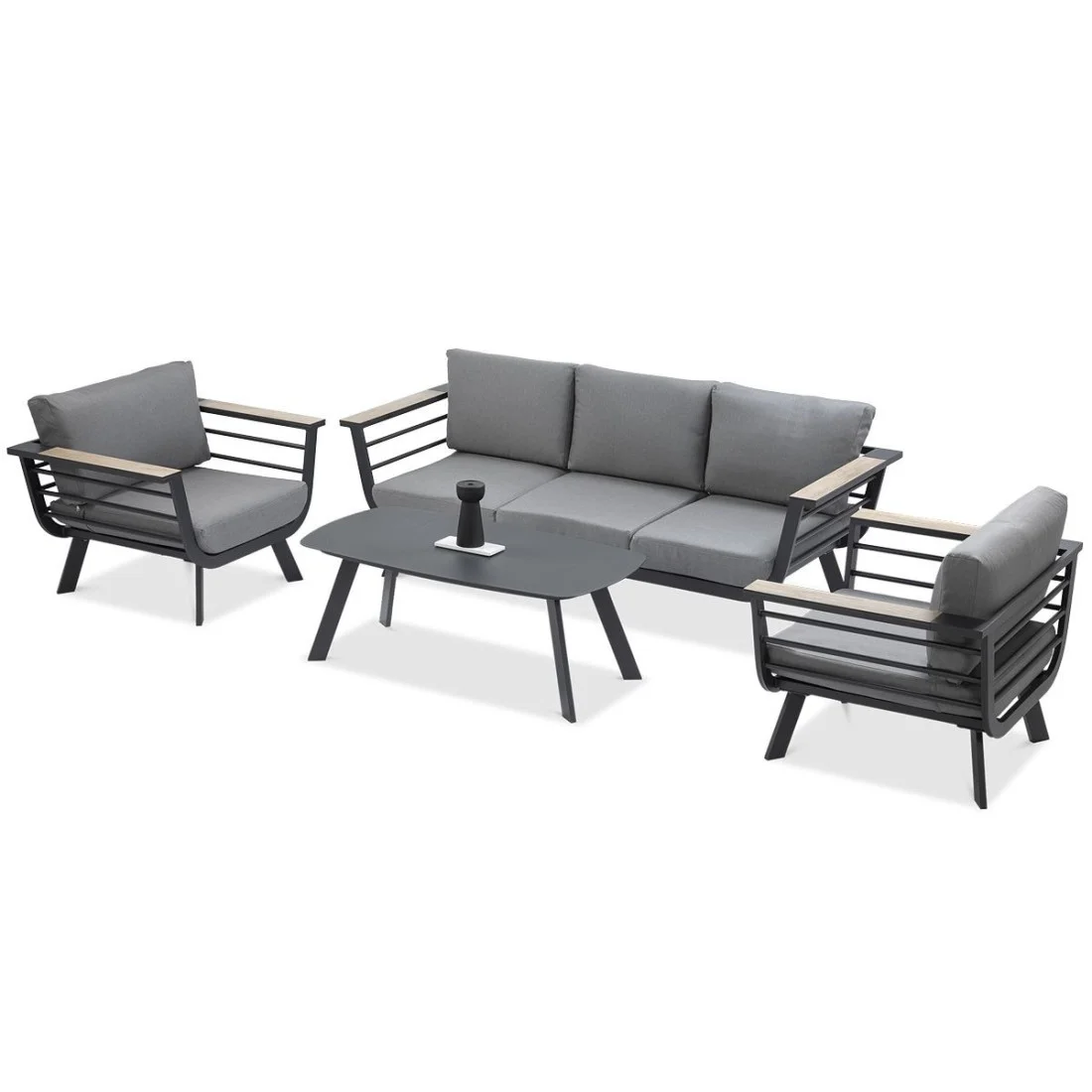 ASPEN CAFFE ZESTAW GREY (006428) - obrazek 2