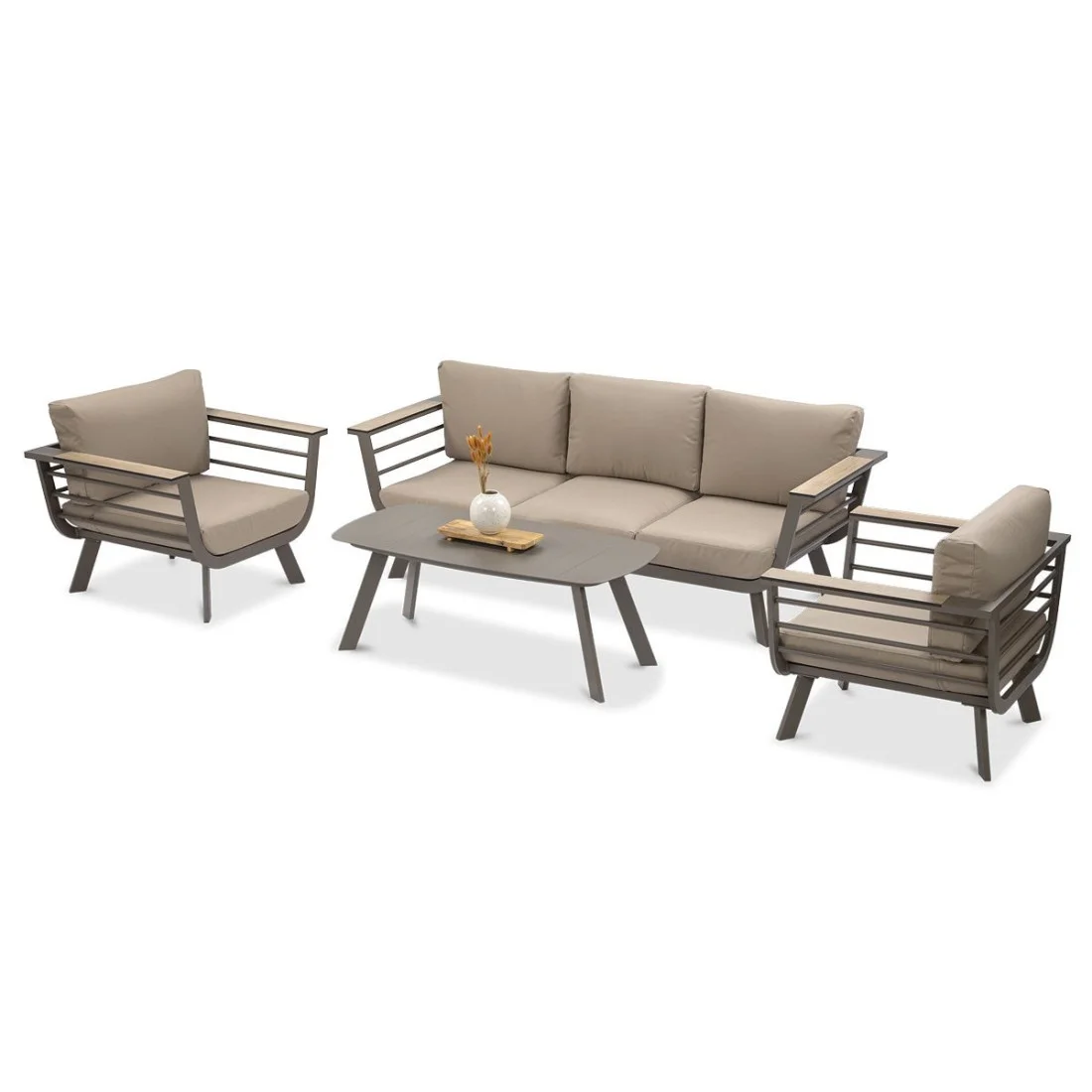ASPEN CAFFE ZESTAW TAUPE (006429) - obrazek 2