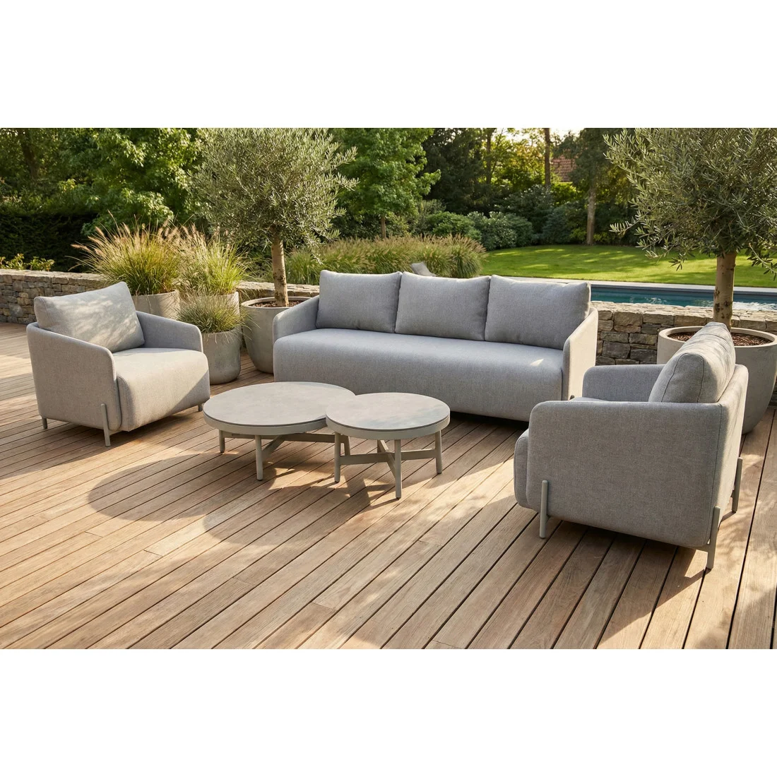 AURA CAFFE ZESTAW GREY (008155) - obrazek 3