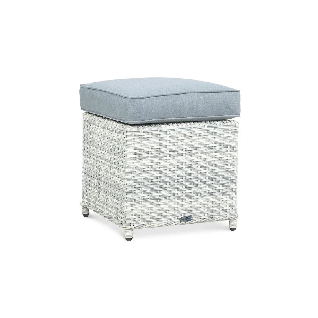 BALTIMORE DINING ZESTAW+PUFY WHITE GREY (003063) - obrazek 7