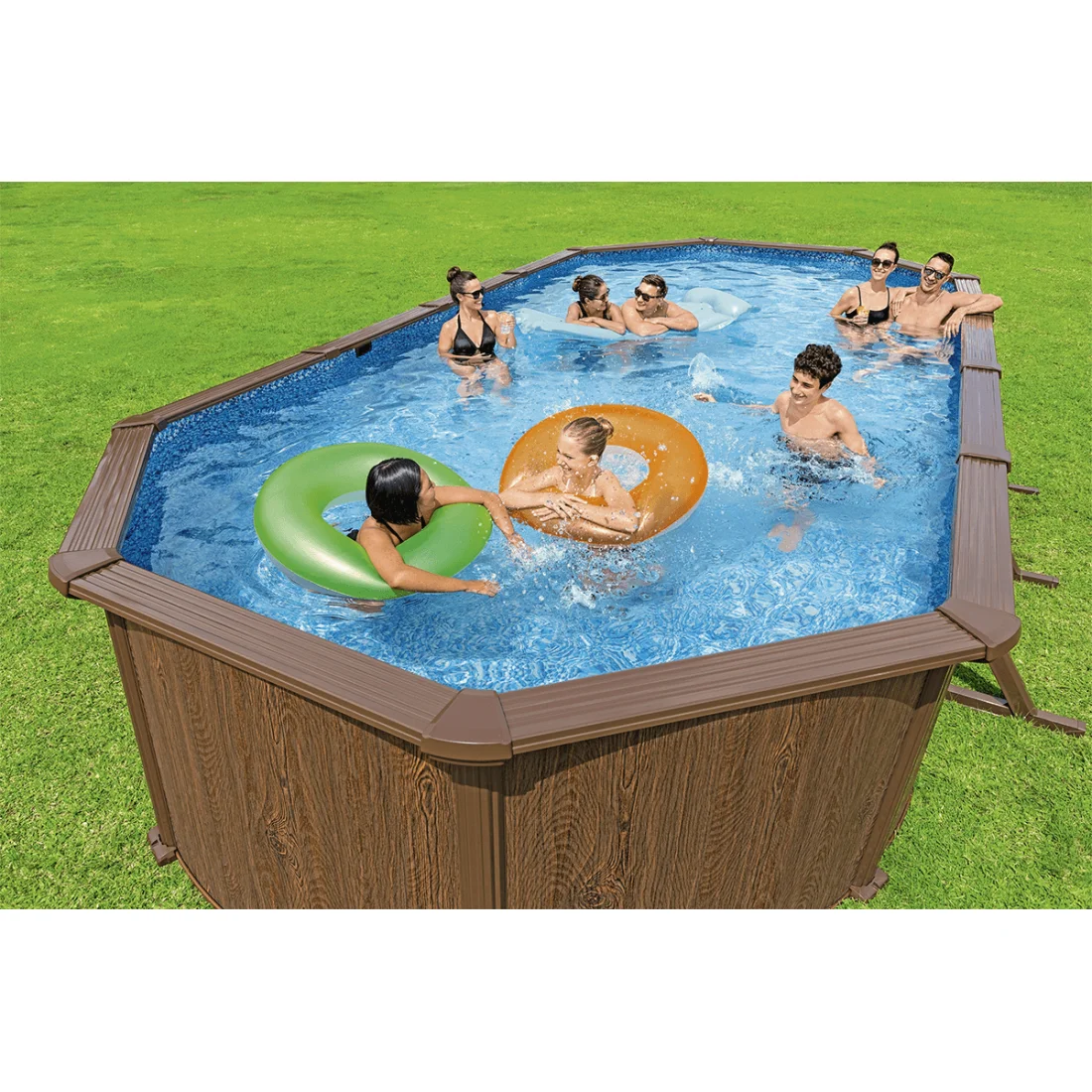 BASEN STELAŻOWY HYDRIUM 7.32x3.66x1.32M BESTWAY 561CW (004236) - obrazek 4