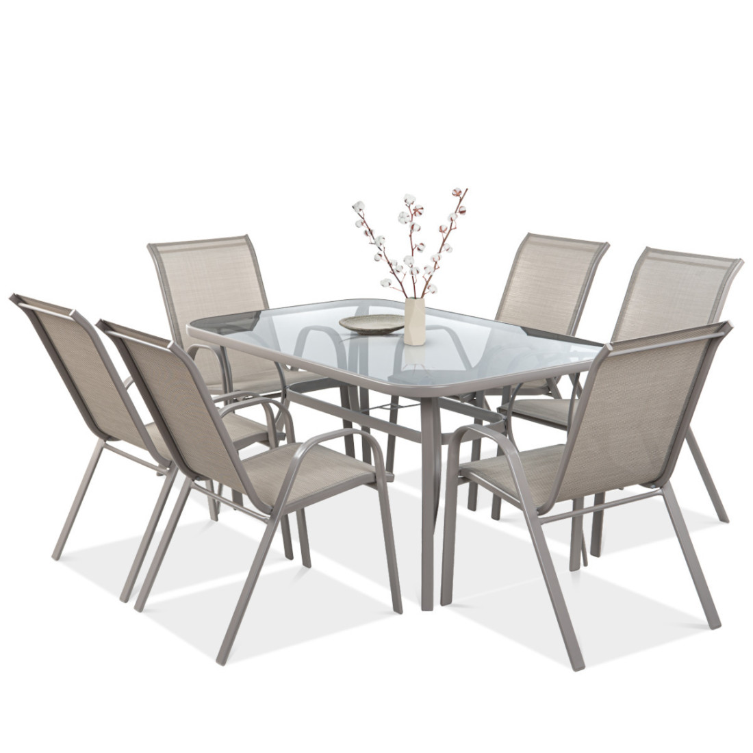 BOLOGNA 150/6 ZESTAW LIGHT BEIGE (007310) - obrazek 2