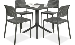 BORA BISTROT/CLIP 80 4+1 ZESTAW ANTRACITE (001975)