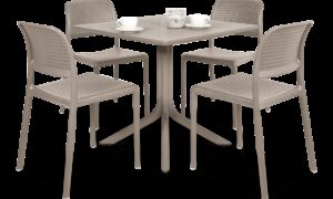 BORA BISTROT/CLIP 80 4+1 ZESTAW TORTORA (001976)