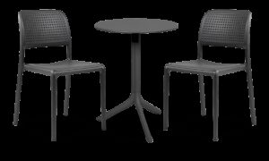 BORA BISTROT/SPRITZ 2+1 ZESTAW ANTRACITE (002516)