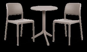 BORA BISTROT/SPRITZ 2+1 ZESTAW TORTORA (002515)