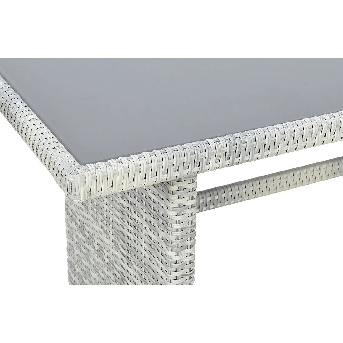 BORNEO ZESTAW+PUFY WHITE GREY (003620) - obrazek 13