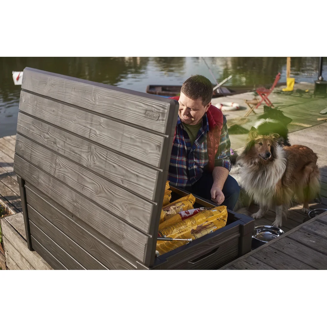 BRIGHTWOOD SKRZYNIA BROWN (001163) - obrazek 7