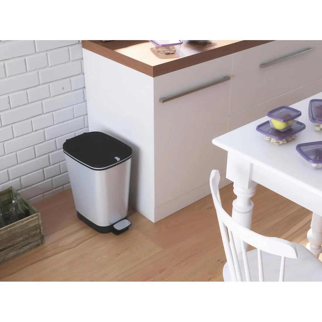 CHIC BIN 35L STEEL KOSZ NA ŚMIECI (002032) - obrazek 6