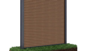 CITY PRZĘSŁO OGRODZENIOWE 1.8M PODŁOŻE MIĘKKIE TEAK (009657)