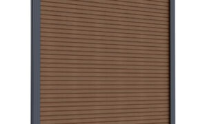 CITY PRZĘSŁO OGRODZENIOWE 1.8M PODŁOŻE TWARDE TEAK (009654)