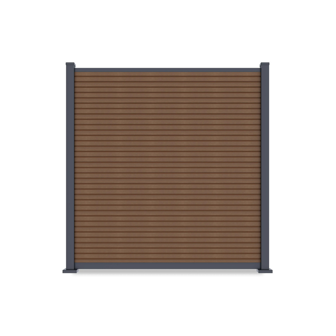CITY PRZĘSŁO OGRODZENIOWE 1.8M PODŁOŻE TWARDE TEAK (009654) - obrazek 5
