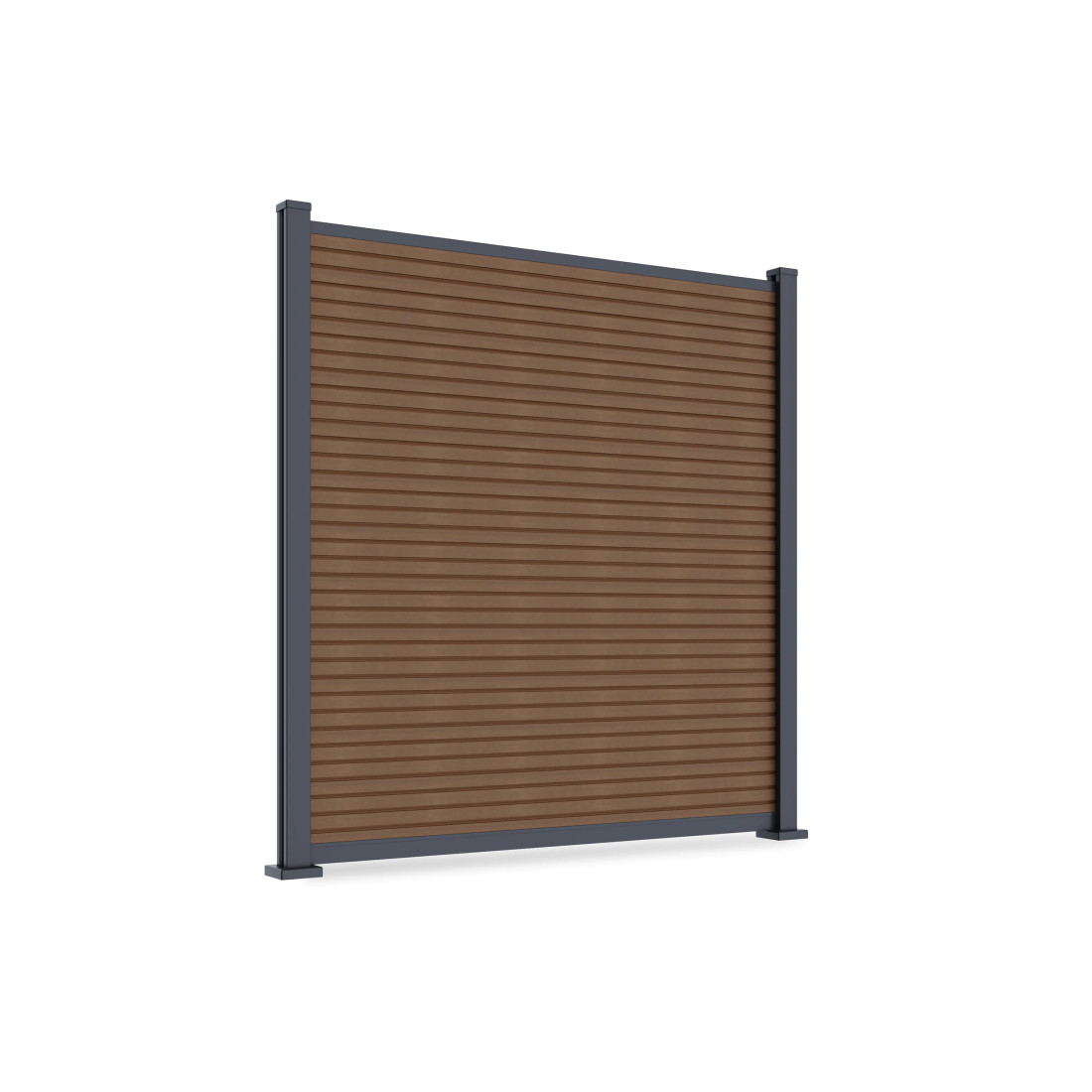CITY PRZĘSŁO OGRODZENIOWE 1.8M PODŁOŻE TWARDE TEAK (009654) - obrazek 6