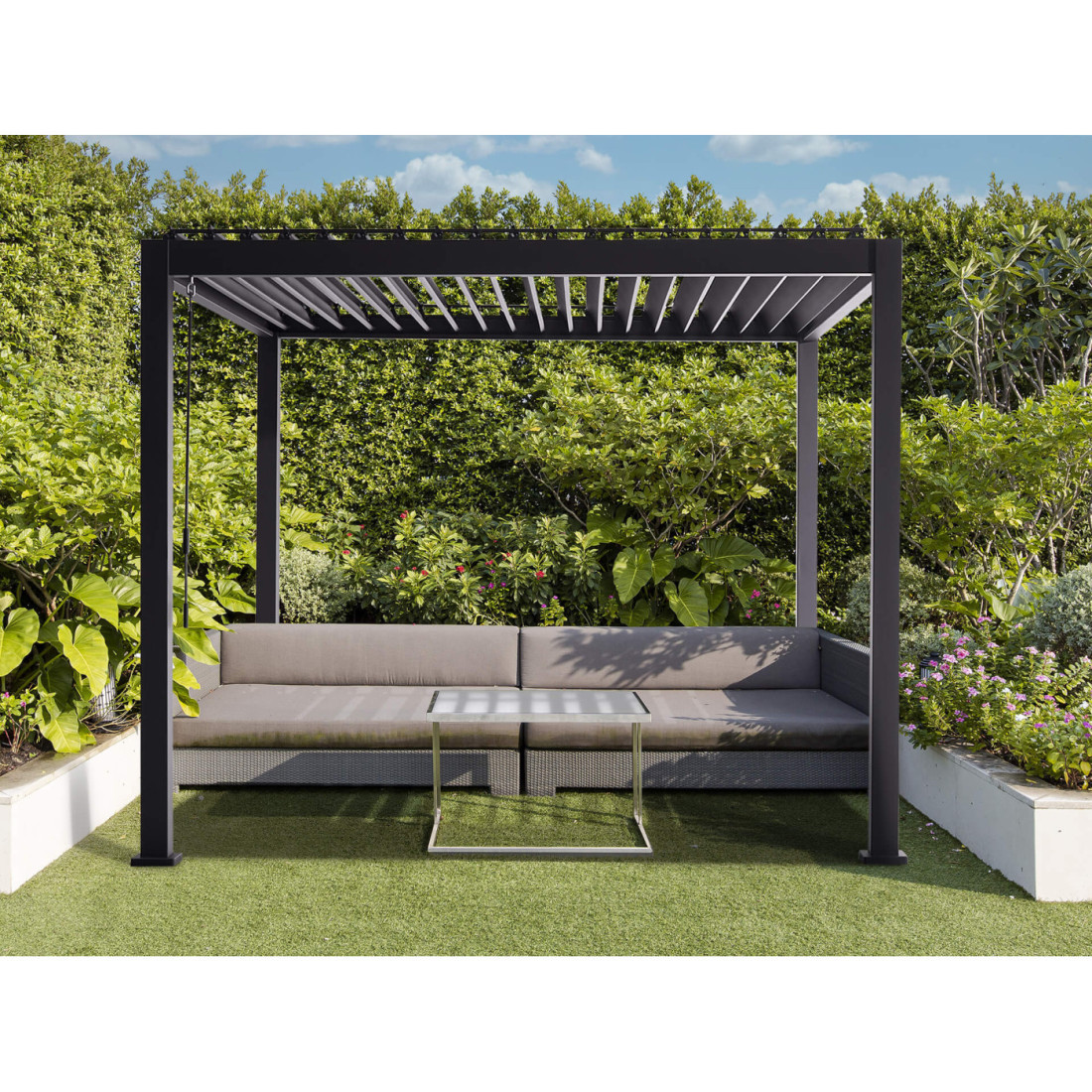 CLASSIC 3x3 PERGOLA TARASOWA ANTHRACITE (001241) - obrazek 3