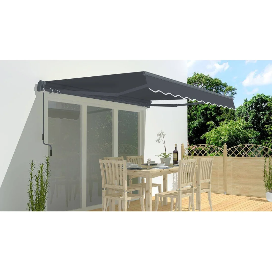 CLASSIC 500x300 MARKIZA TARASOWA GREY (005331) - obrazek 2