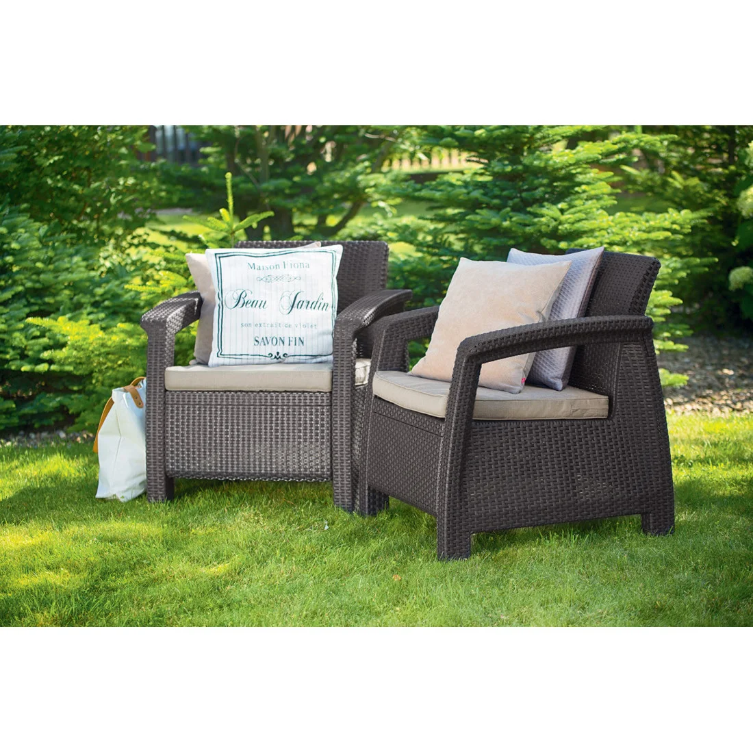 CORFU DUO ZESTAW BROWN (006047) - obrazek 4