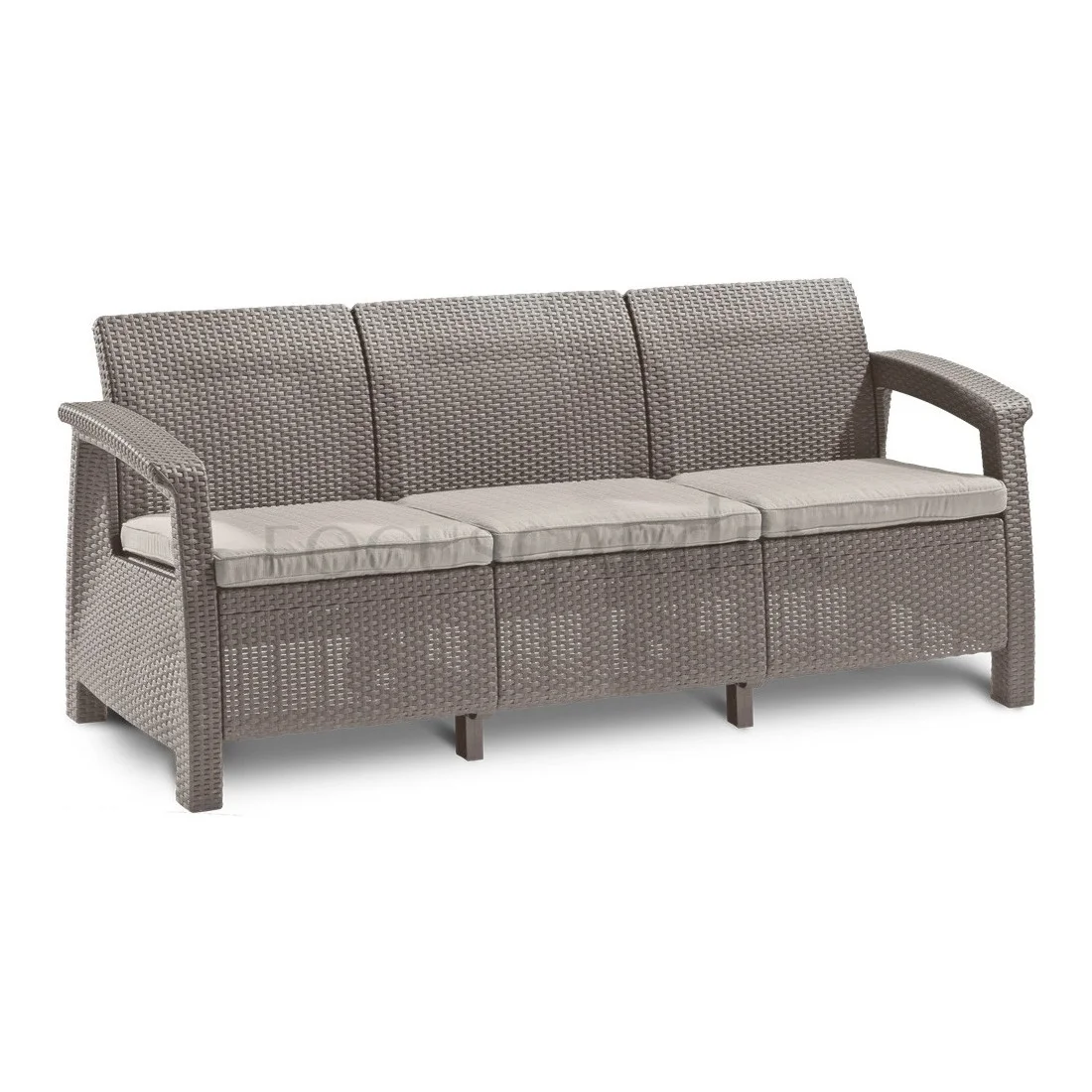 CORFU LOVE SEAT MAX SOFA CAPPUCCINO (006426) - obrazek 2