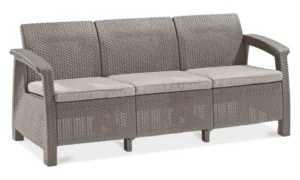 CORFU LOVE SEAT MAX SOFA CAPPUCCINO (006426)