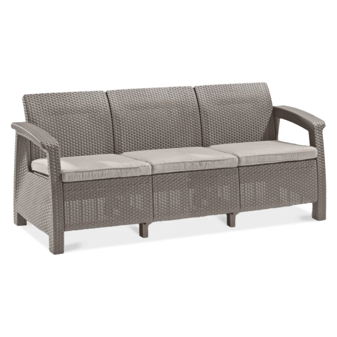 CORFU LOVE SEAT MAX SOFA CAPPUCCINO (006426)