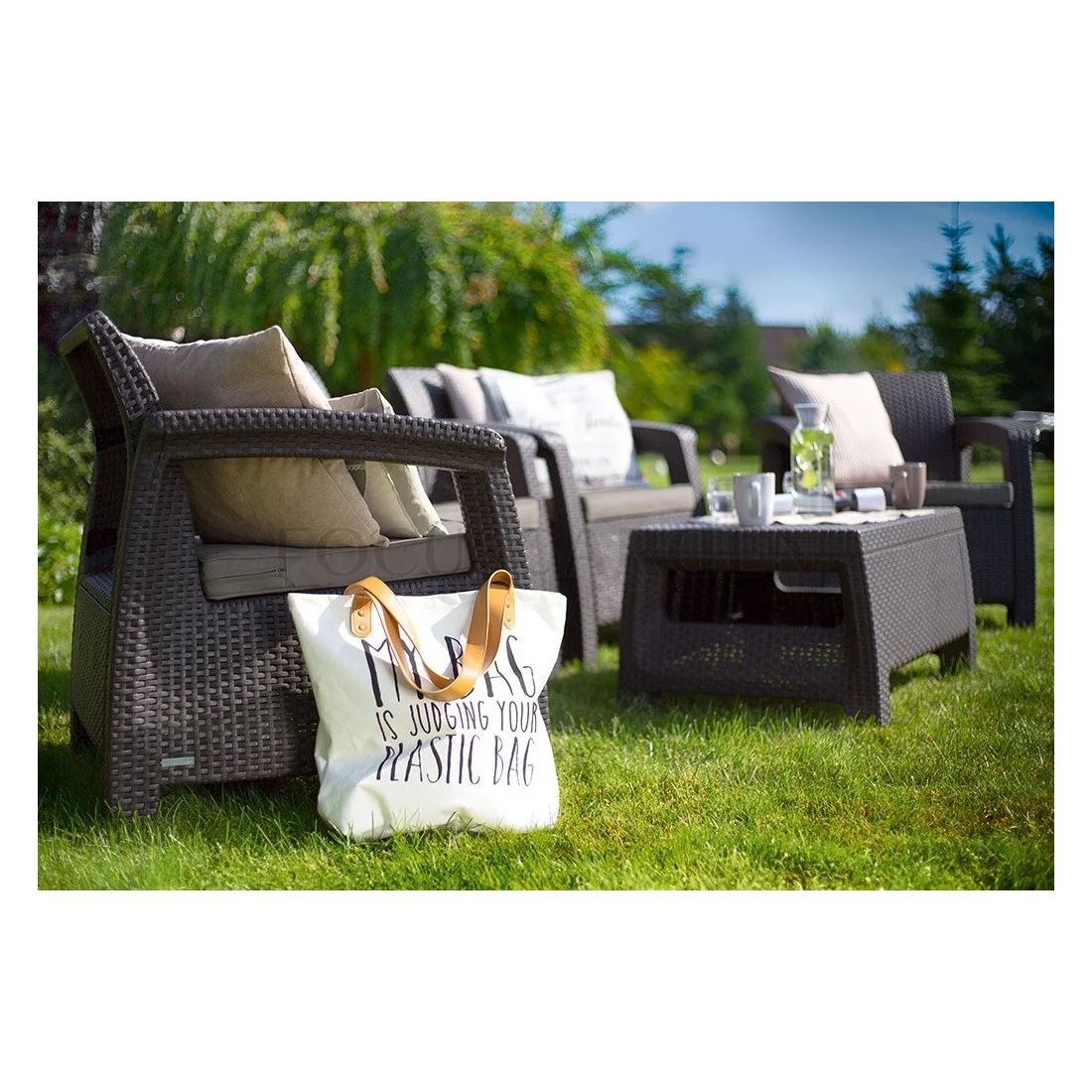 CORFU QUATTRO ZESTAW BROWN (006069) - obrazek 6
