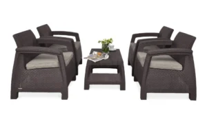 CORFU QUATTRO ZESTAW BROWN (006069)
