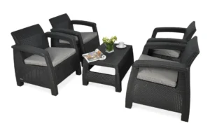 CORFU QUATTRO ZESTAW GRAPHITE (006418)