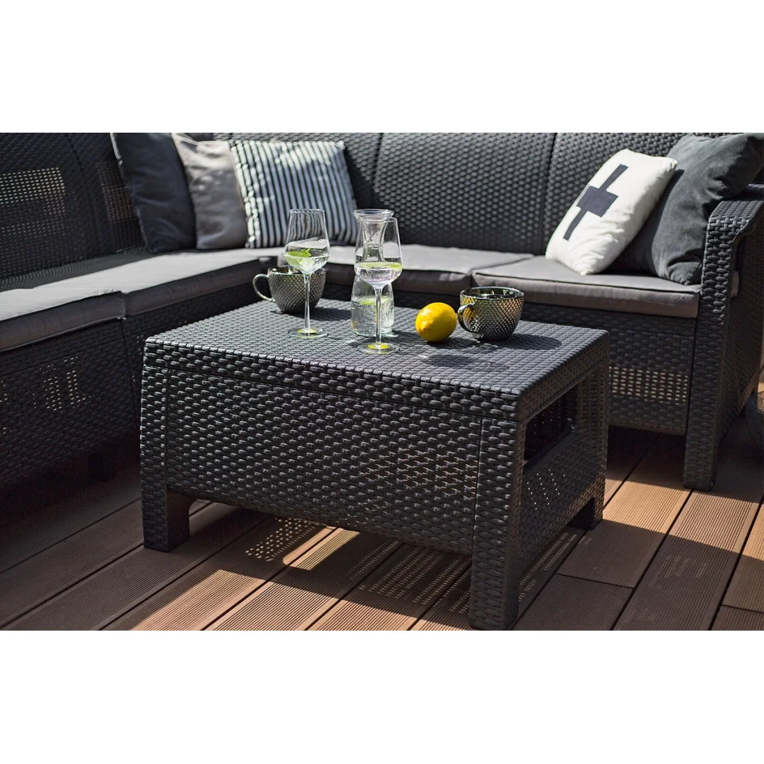 CORFU RELAX SET NAROŻNIK GRAPHITE (001981) - obrazek 7