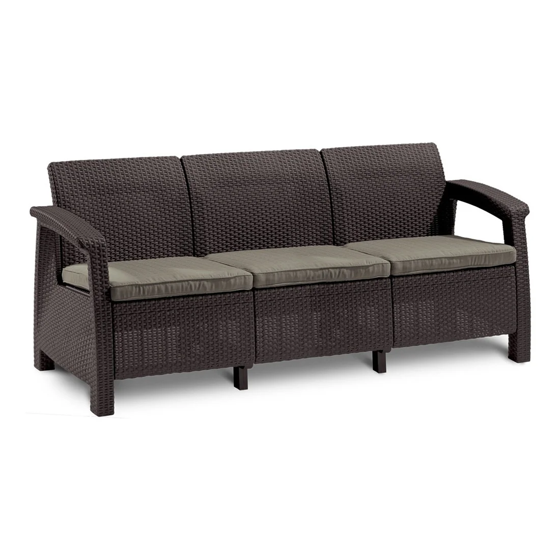 CORFU SET 3 ZESTAW BROWN (006068) - obrazek 4