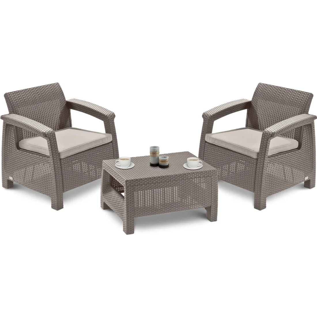 CORFU SET 3 ZESTAW CAPPUCCINO (007001) - obrazek 3