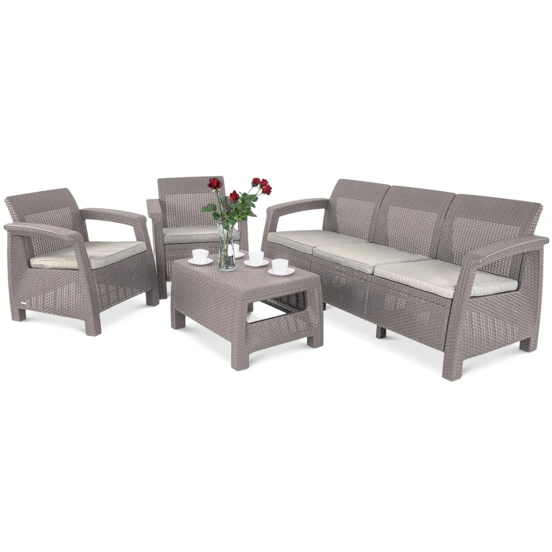 CORFU SET 3 ZESTAW CAPPUCCINO (007001) - obrazek 2