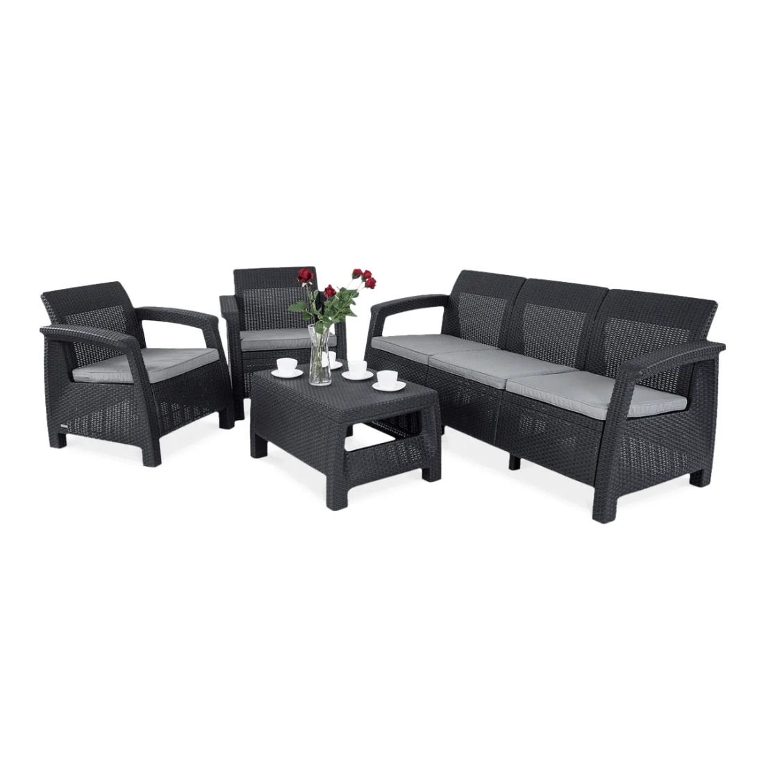 CORFU SET 3 ZESTAW GRAPHITE (006421)
